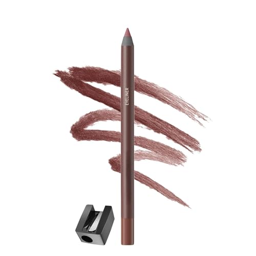 2 IN 1 Eyeliner Pencil¡¼Smudge Proof¡½¡¼Water Proof¡½¡¼Long Wearing¡½£¬1# PLUM