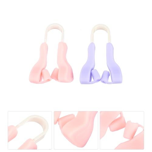 Nose Shaper Up Lifting Clip, 2pcs Nose Bridge Booster Nose Plugs Without Surgery Beauty Tool Nose up Device Nose Shaper Clip Nose Tool Nose Slimming Device Nose High Up Tool