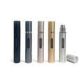 10ml Perfume Atomizer Travel Refillable, 5PCS Perfume Travel Refillable Bottle,Bottom-Filling Fragrances Perfumes Bottle,Mini Cologne Dispenser,Portable Sprayer (Black+Grey+Pink+Gold+Silver)