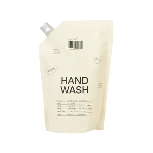 DedCool Hand Wash Refill | 01 Taunt | Squalane, Aloe & Marshmallow Root | Gentle, Hydrating Cleanser | Non-Toxic, Vegan | 16 fl oz