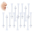 70pcs Disposable Nose Wax Applicator Sticks ? Dual-Ended, Eco-Friendly & Hygienic Grooming for Home, Travel & On-the-Go, Painless Nasal & Ear Hair Removal for Men & Women