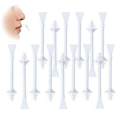70pcs Disposable Nose Wax Applicator Sticks ? Dual-Ended, Eco-Friendly & Hygienic Grooming for Home, Travel & On-the-Go, Painless Nasal & Ear Hair Removal for Men & Women