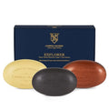 Caswell-Massey Men¡¯s Bar Soap Gift Set - 2571, Woodgrain & Sandalwood - Moisturizing Triple-Milled Body Wash Bars for All Skin Types, Plant-Based & Essential Oils Formula, Made in USA, 3 x 5.8 oz