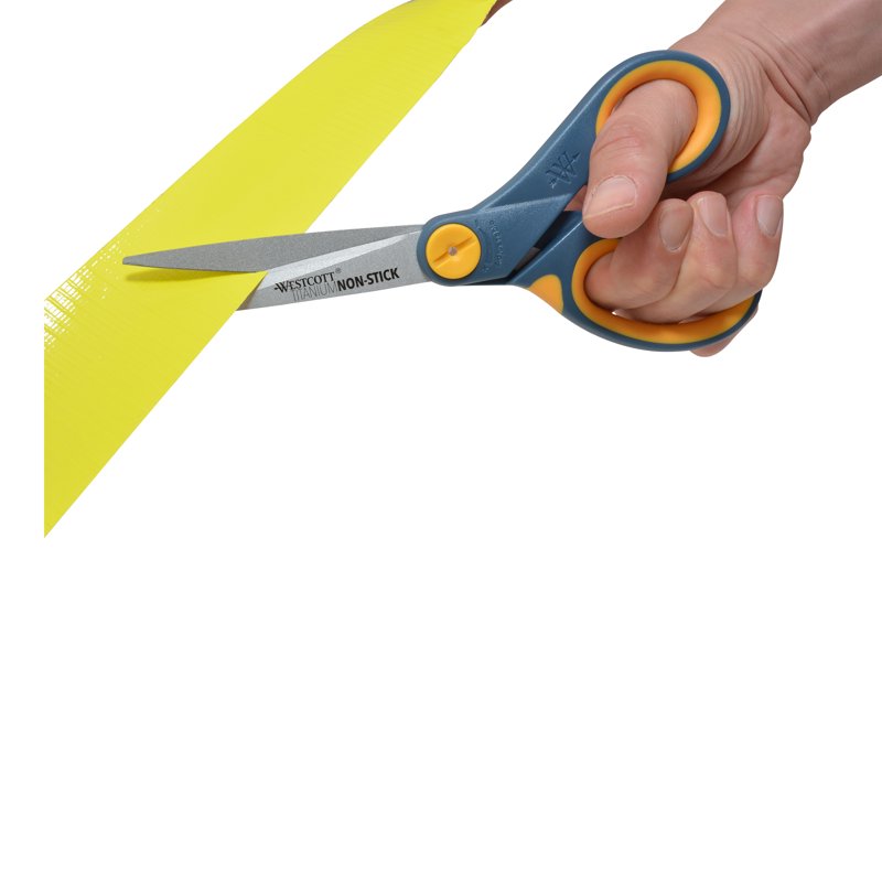 (2 Pack) Westcott 8" Titanium Bonded Non-Stick Scissors for School