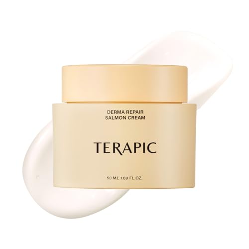 Salmon PDRN Repair Cream 1.69 Fl Oz - Wrinkle & Elasticity Booster - Anti-Aging Firming Face Cream with PDRN & Collagen - K-Beauty Dermacare
