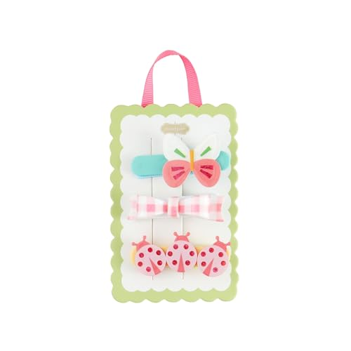 Mud Pie Children's Ladybug Spring Hairclips