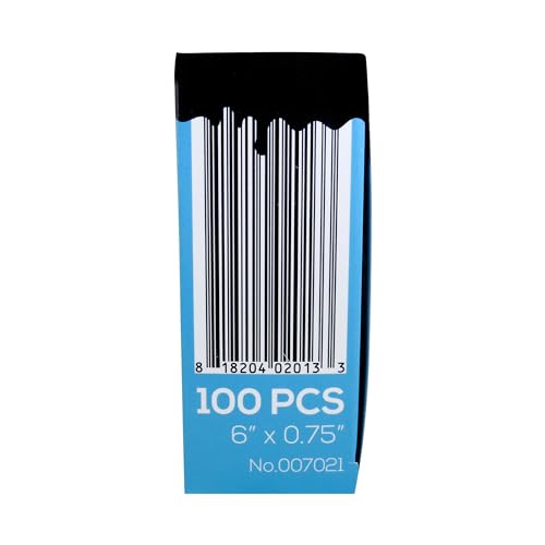 Waxness Wax Necessities Extra Polished Birchwood Rounded Body Wax Spatulas Applicators 100 Pack