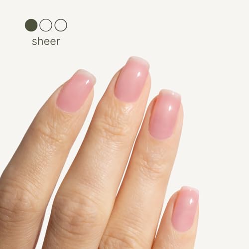 Botanist The Remedy | Nail Strengthening Polish | Repairs & Hardens Nails Damaged from Acrylics, Dip & Gel Manicures | Non-Toxic, 84% Plant Based, 21-Free & Vegan (Rose)