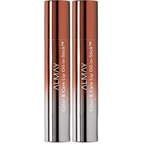 Almay Lip Oil, Dulce De Leche, Color & Care, Hypoallergenic, 0.09 Oz (Pack of 2)