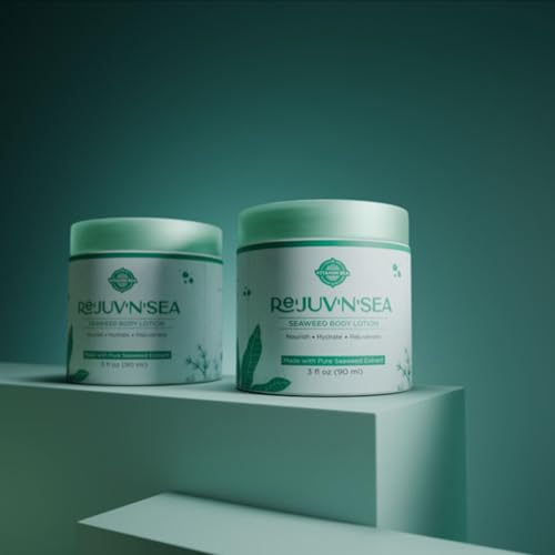 VITAMINSEA Rejuvensea Seaweed Body Lotion, Triple Blend Maine Seaweed - Nourishing Moisturizers For All Type Skin with Vitamin E, Aloe Vera and Shea Butter, Made from Maine Coast Seaweed - 4 oz
