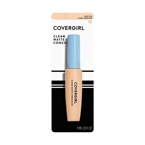COVERGIRL - Clean Matte Concealer, Oil-Free, Lightweight Formula, Blendable, Natural-Looking Coverage, 100% Cruelty-Free (Pack of 2)