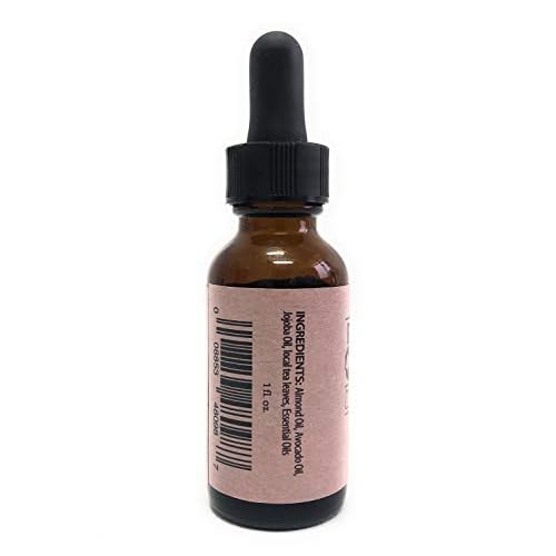 Bearded Oregon Beard Oil - Portland Scent, 1 oz - Vanilla Rose Chai - All Natural Ingredients, Softens and Strengthens Beard, Relieves Itch