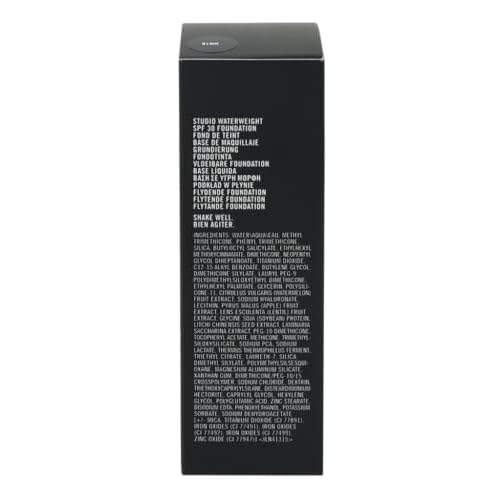 MAC Studio Waterweight Foundation SPF30 30 ml