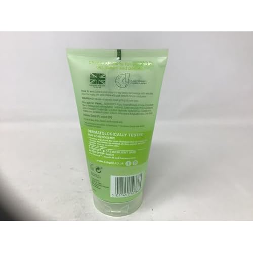 Simple Kind to Skin Refreshing Facial Gel Wash, 5.07 Ounce / 150 Ml (Pack of 3)