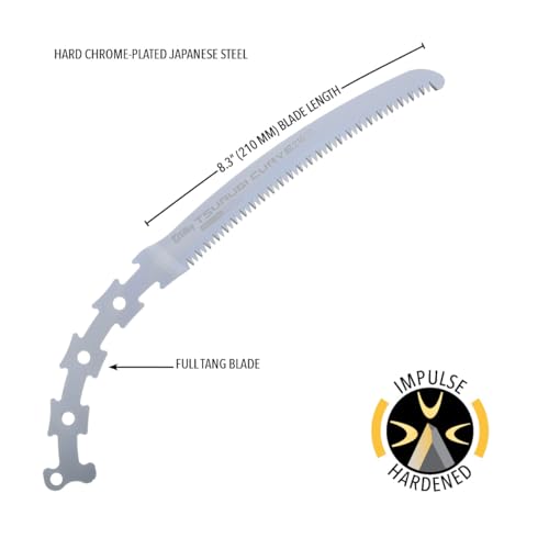 Silky Replacement Blade Only TSURUGI Curved Blade 210mm Large Teeth (455-21)