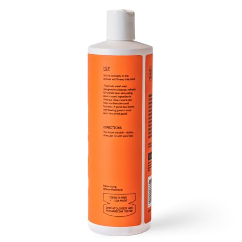 Miles Body Wash - Clean Scent - 16 oz