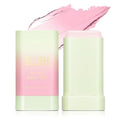 PH Color Changing Blush Stick, Multi-purpose Makeup Hydrating Blush Stick PH-Sensitive Color-Changing Lip Tint, Long-Lasting 24 Hours (1# Shy Pink, 0.6 Oz)