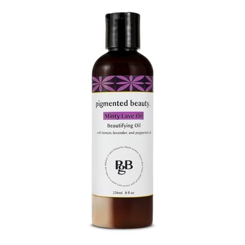 Minty Lave Beautifying Body Oil with Lemon, Lavender, and Peppermint Essential Oils, Plant-Based Formula for All Skin Types, Natural Moisturizing Oil 250ml