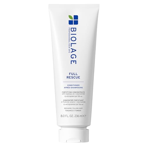 Biolage Full Rescue Conditioner - Fortifies & Strengthens for Stronger Hair, Longer Lengths in 4 weeks*, Instantly Fuller-Looking Hair, Rosemary Oil & Niacinamide, Vegan & Cruelty-Free