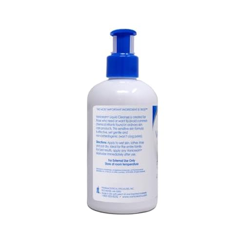 Vanicream Liquid Cleanser, For Sensitive Skin, 8 fl oz (237 ml)
