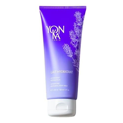 Yon-Ka Lait Hydratant Body Milk | Hydrating and Regenerating Body Lotion with Glycerin and Sweet Almond Oil | Nourish Dry Skin | 7.07 oz