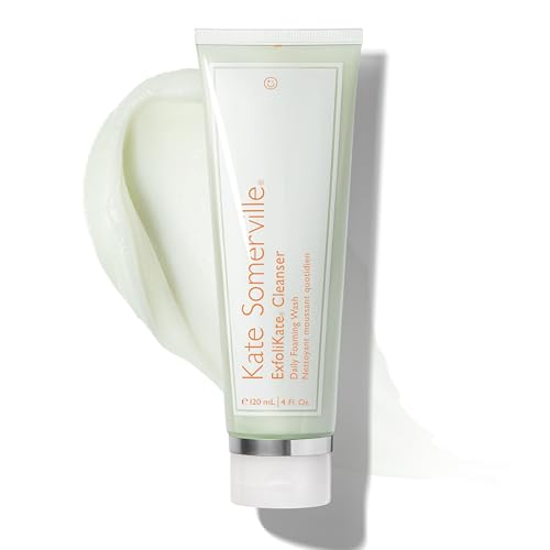 Kate Somerville ExfoliKate Cleanser ? Daily Exfoliating Foaming Face Wash ? Clinically Formulated Glycolic Acid and Lactic Acid Gentle Facial Scrub