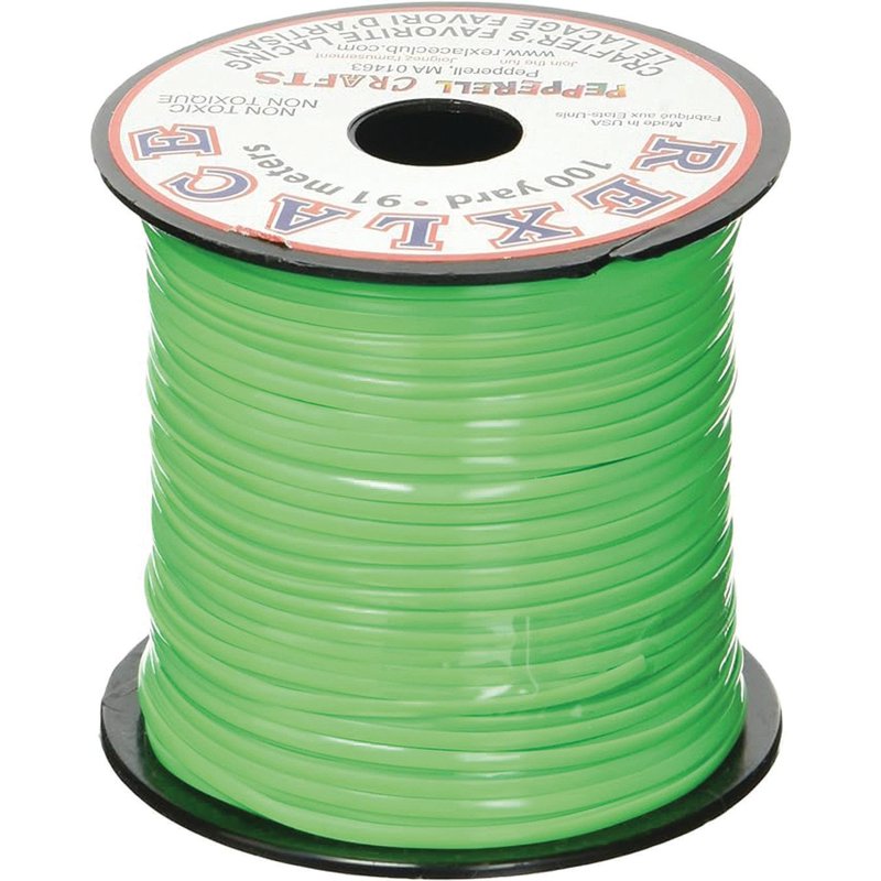 Glow-in-the-Dark Plastic Lacing Assortment Pack - 12 Spools, 100 Feet Each for Jewelry & Crafts