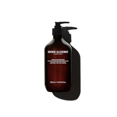 Grown Alchemist Revitalize Hand Wash ? Natural Liquid Hand Soap with Ylang Ylang, Tangerine & Cedarwood ? Gentle, Hydrating Kitchen & Bathroom Soap, Botanical Cleanser for Sensitive Skin, 500mL