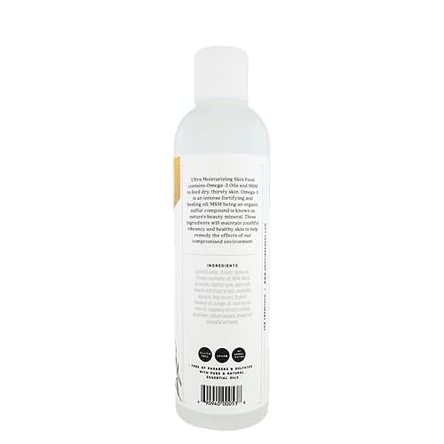 Griffin Remedy Omega - 3 Body Wash - Grapefruit Essential Oils and Organic MSM, Creamy, Moisturizing, All-Natural, Paraben-Free, Sulfate-Free 8 fl oz (Pack of 1)