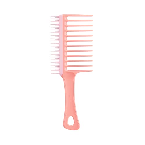 Tangle Teezer Curly Hair Detangling Duo, Includes Curly to Coily Ultimate Detangler Hairbrush & Double Sided Wide Tooth Comb, for 3C to 4C Hair Types