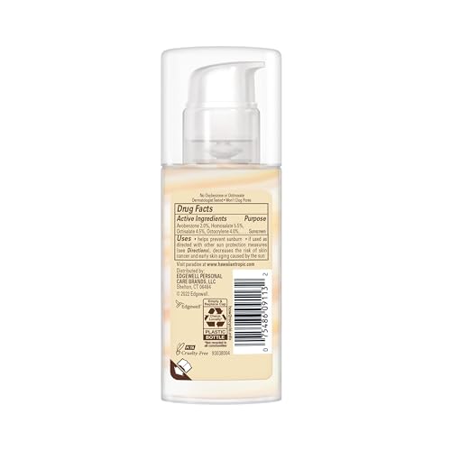 Hawaiian Tropic Weightless Hydration Sunscreen SPF 30 Twin Pack 6oz Each + Face Sunscreen SPF 30 Travel Size 1.7oz