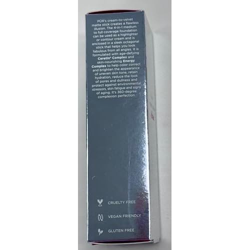 P?R MINERALS 4-in-1 Foundation Stick