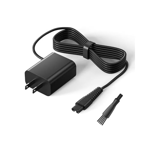 WUKUR 4.5V Charger Compatible with BaByliss PRO FX870, FX788, FX787, FXSSM, FX820, FX726, FX825 LoPROFX Trimmer Clipper Charger Cord