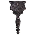 Black Sacred Cat Handheld Small Vanity Make-up Mirror
