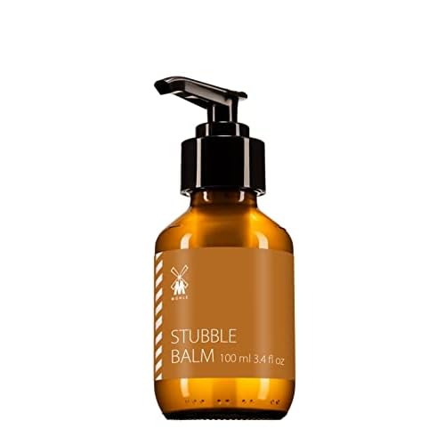 MHLE Stubble Balm, 100ml | Fresh Bergamot & Cedarwood Fragrance | Nourishing Skin Gel | Natural Beard Care | Perfect for Shorter Hair | Luxury Men's Grooming