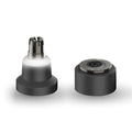 Microtouch Titanium Edge Ear & Nose Trimmer ? Dual Rotary Blade Heads with Light (Replacement Head)