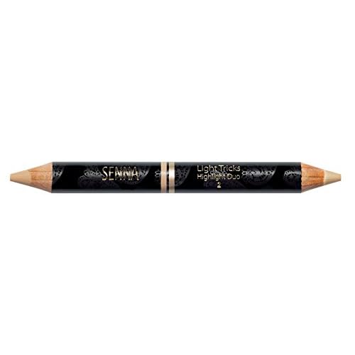 Senna Cosmetics Light Tricks Highlight Duo, Shade 2, 0.1 Ounce