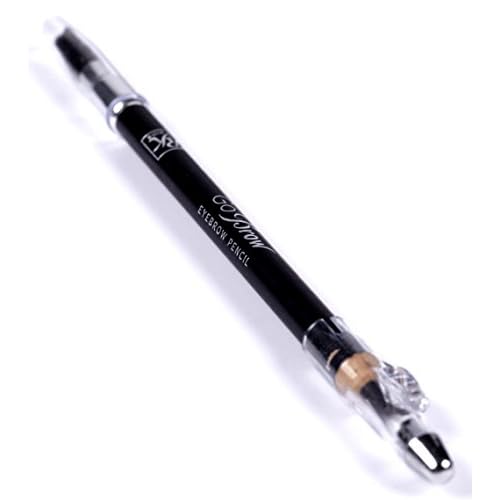 Kiss Go Brow Eyebrow Wooden Pencil Black Brown (6 Pieces)