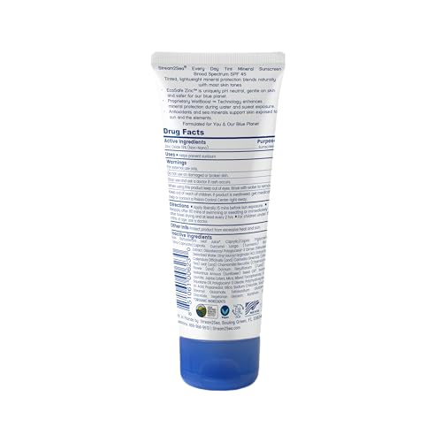 SPF 45 Every Day Tint Mineral Sunscreen | 2.5 Fl Oz Biodegradable, Paraben Free & Reef Safe | Non-Greasy Tinted Sunscreen For Face & Body Protection Against UVA & UVB