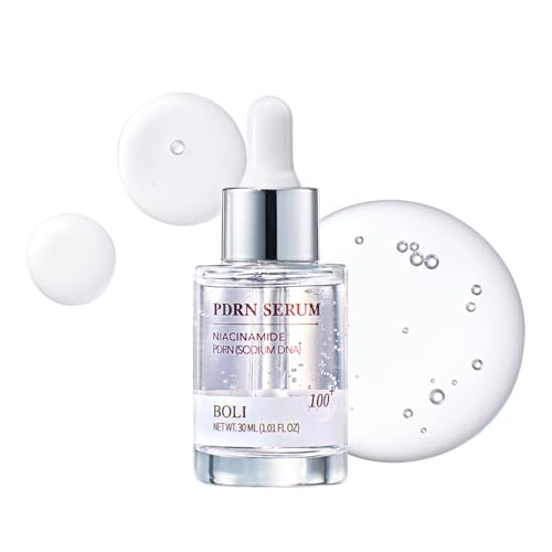 BOLI PDRN Serum, Salmon peptide Niacinamide Serum Hydrating, Moisturizing, Uneven Skin Tone Essence (1.01 fl oz)