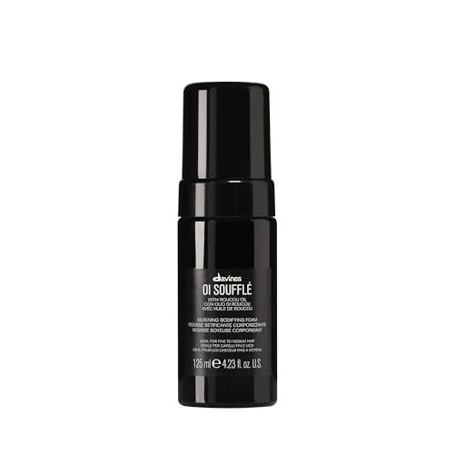 Davines OI Souffl? Perfect for Fine Hair, Liquid-to-Foam Leave-In For Fuller and Shinier Hair Feeling Silky and Soft