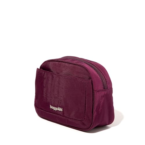 Baggallini Women's Pocket Cosmetic - Lightweight Bag - Travel Essentials Makeup Organizer Small