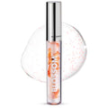Blossom Lip Gloss & Lip Oil with Olive Oil + Grape Seed Oil, Moisturizing and Hydrating Shimmer Sparkle, Infused with Real Flowers, 3g, Watermelon