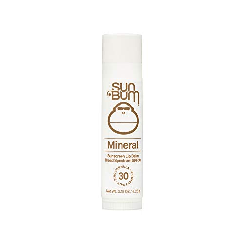 Sun Bum Original SPF 30 Scalp & Hair Mist + Mineral SPF 30 Lip Balm - Vegan Sunscreens