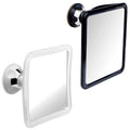 Fogless Shower Mirror for Shaving with Upgraded Suction, Anti Fog Shatterproof Surface and 360¡Æ Swivel & Fogless Shower Mirror for Shaving with Upgraded Suction, Dual Anti Fog Design Bundle