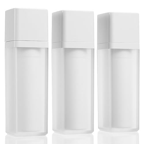 Beaupretty 30Ml Frosted Travel Bottles Refillable Cosmetic Containers Leak-Proof Sub Bottles for Lotion Serum Eye Cream Portable Skincare Travel and Daily Use