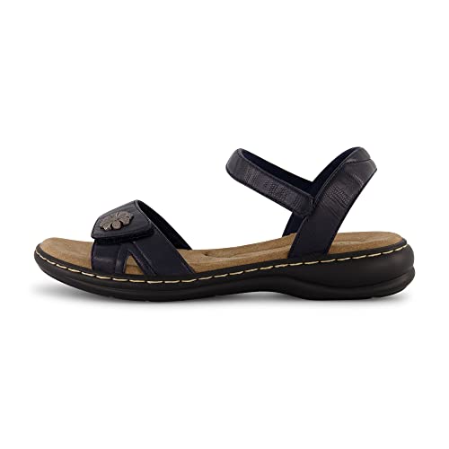 CUSHIONAIRE Women's Bloom comfort sandal with +Comfort Foam and Wide Widths Available