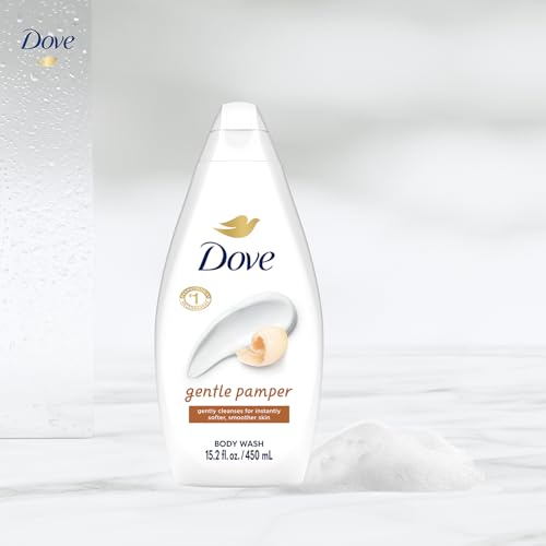 Dove Body Wash, Gentle Pamper 2-Pack ? Soothing Moisturizing Cleanser for Soft Skin, 15.22 Oz Ea