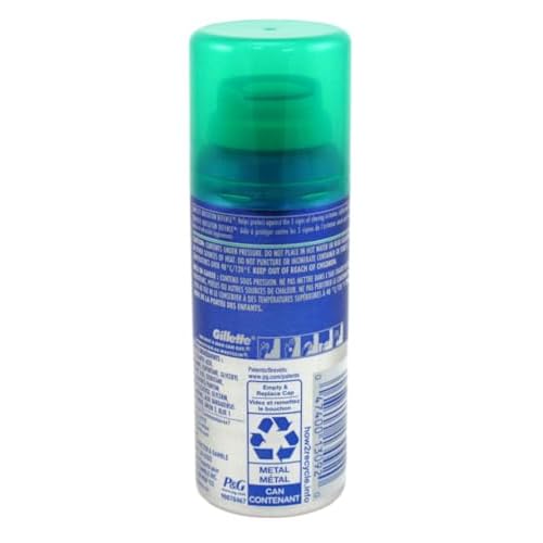 Gillette Series Shave Gel with Alo Vera Sensitive 2.5 Ounce(12 Pack)