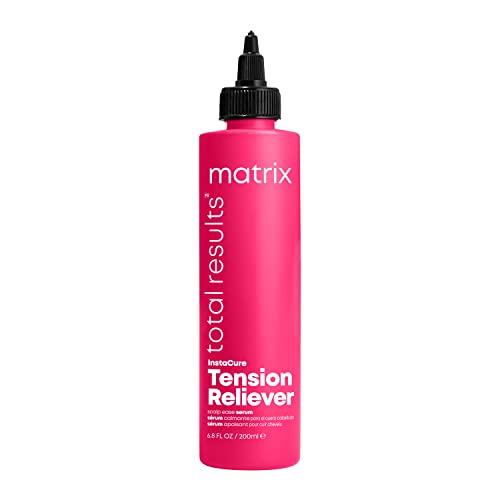 Matrix Instacure Tension Reliever Leave-In Scalp Serum - Moisturizes Dry and Irritated Scalp, Cools Tension in Braids, Protective & Tight Hairstyles, 6.8 Fl Oz
